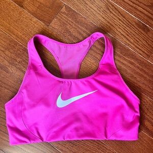 Nike Pink Racerback Performance Sports Bra